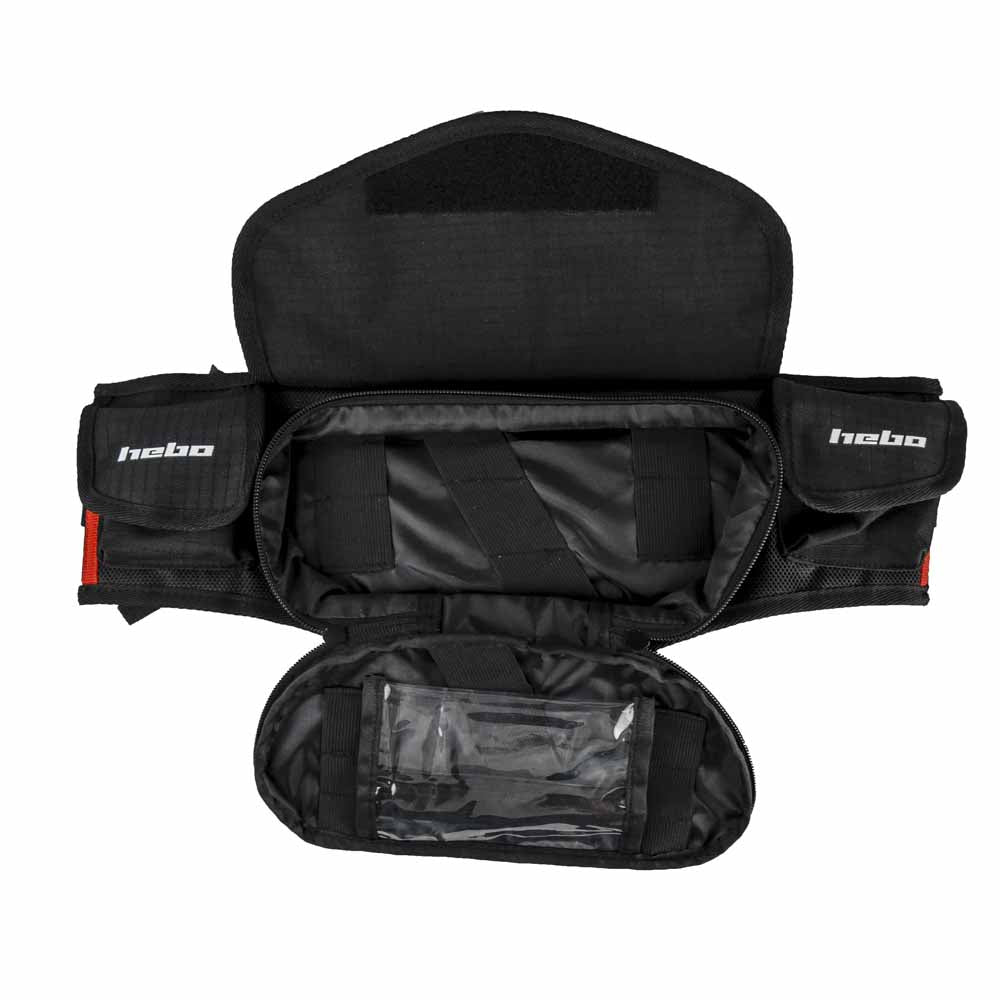 hebo-ri-onera-race-waist-bag-poli-ster-3-compartimentos-acolchado-lumbar image 7