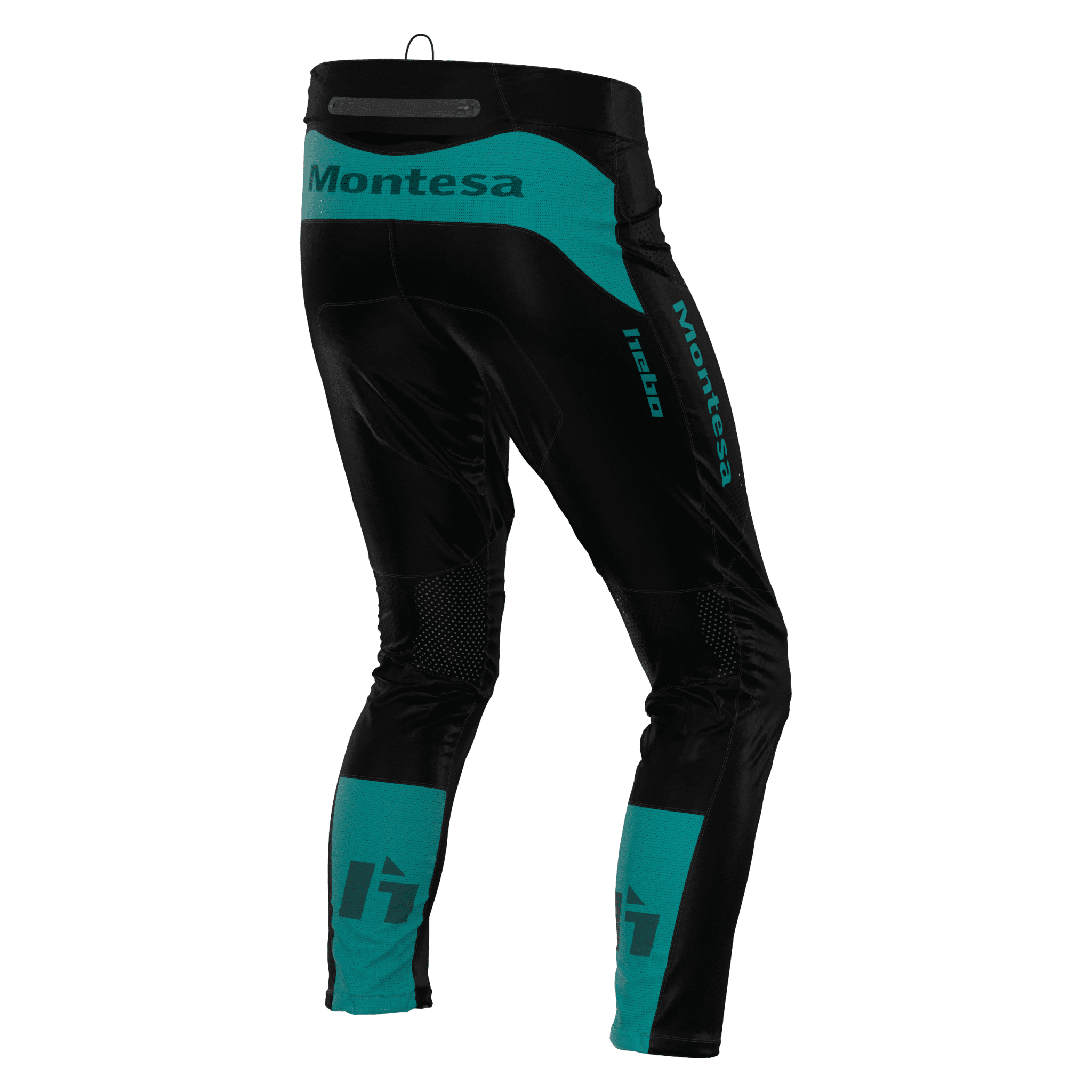 hebo-pantal-n-tech-montesa-classic-turquesa-pantal-n-oficial-de-trial-poli-ster- image 2