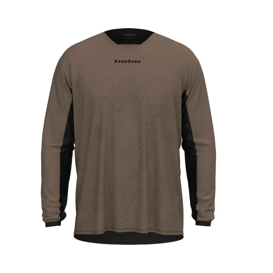 hebo-camiseta-enduro-motocross-scratch-xtreme-marr-n-hombre-transpirable-corte-r image 1
