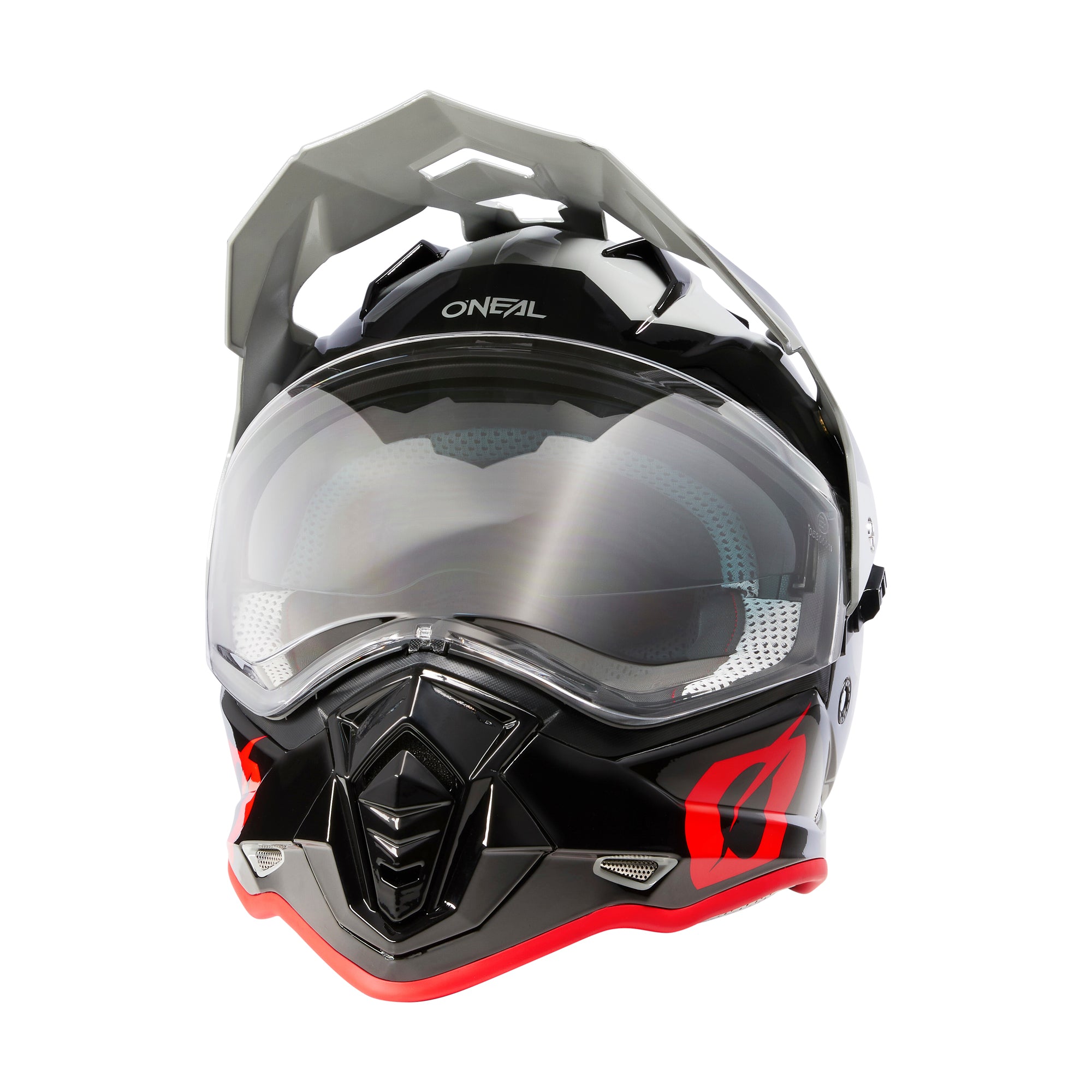 casco-o-neal-sierra-r-gris-negro-rojo-abs-1590-g-con-visera-ajustable-y-pantalla image 3