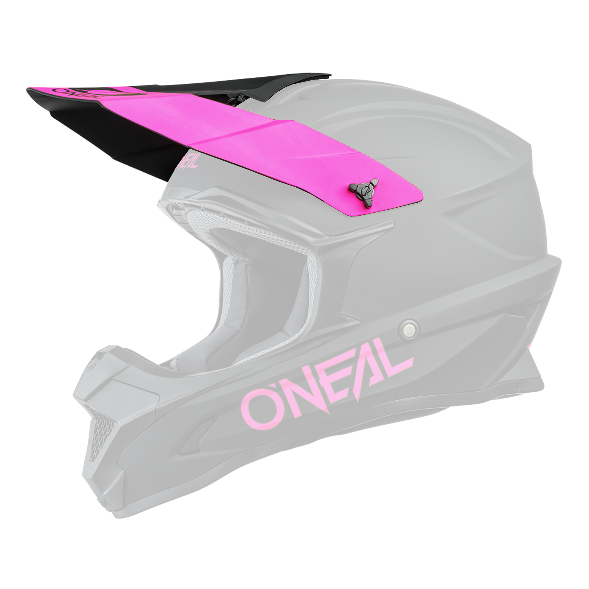o-neal-visera-recambio-1-srs-adulto-negro-rosa image 1