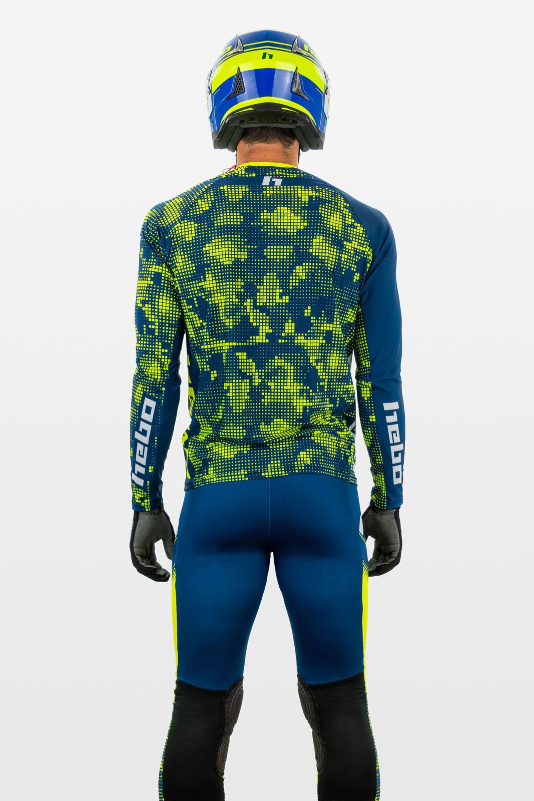 camiseta-hebo-trial-race-pro-amarilla-tejido-90-reciclado-transpirable-protecci- image 4