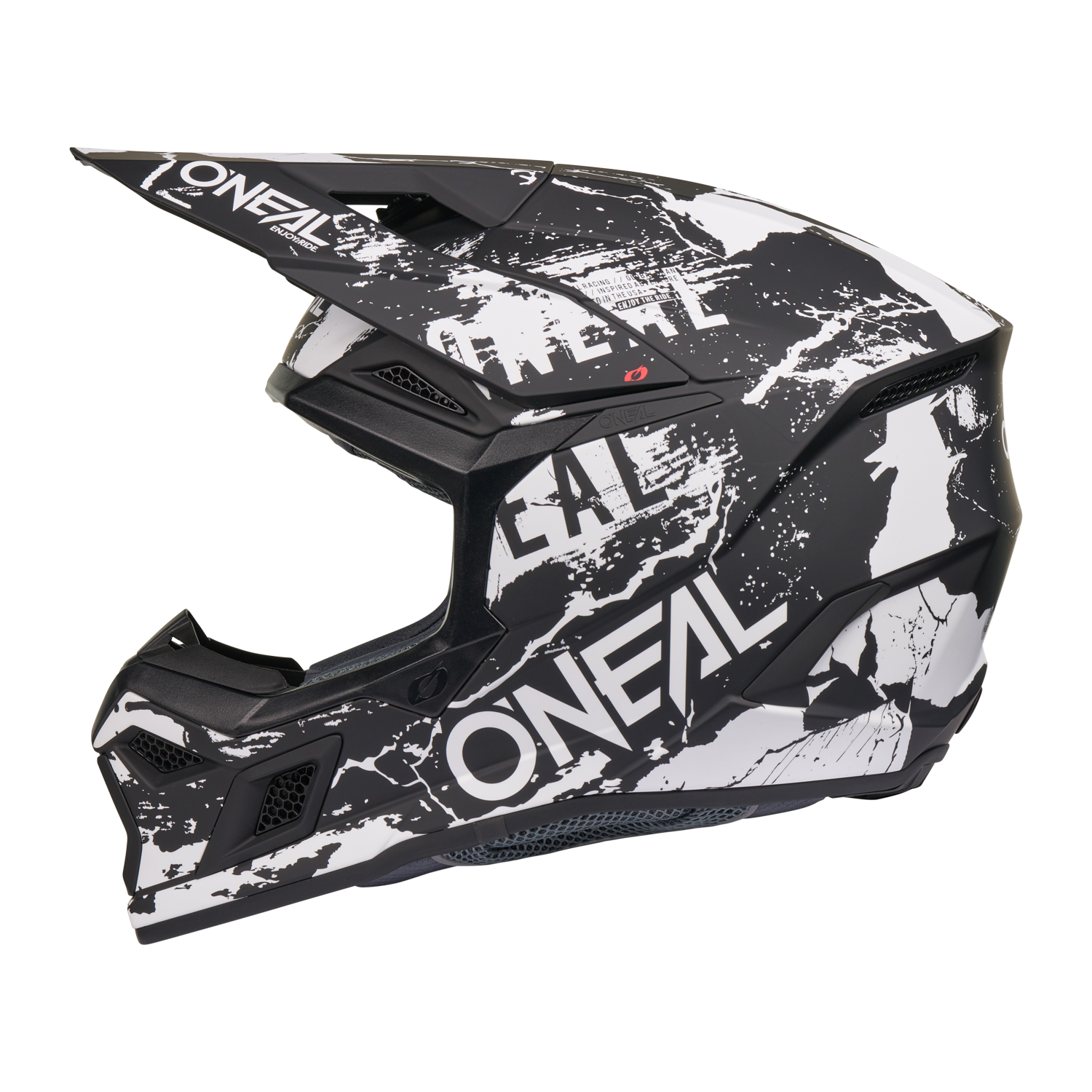 o-neal-3-srs-acid-casco-de-moto-negro-blanco image 4