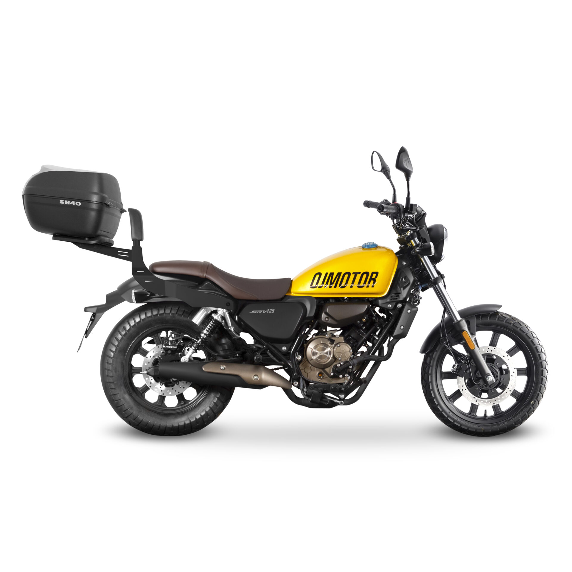 shad-sissybar-para-qj-motor-srv-125-respaldo-y-porta-paquetes image 3