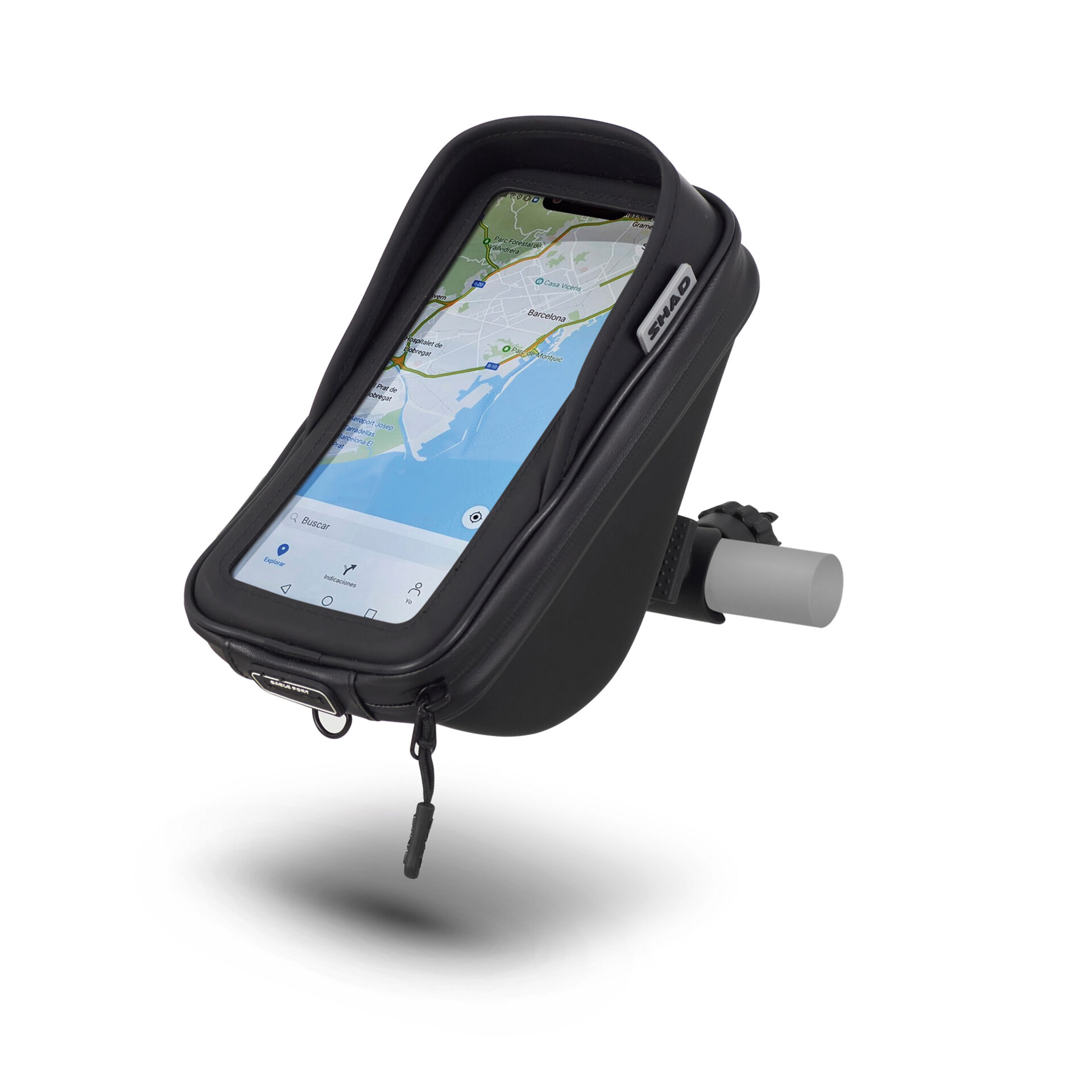 shad-sg76-soporte-smartphone-con-bolsillo-para-manillar-180-x-90-mm image 1
