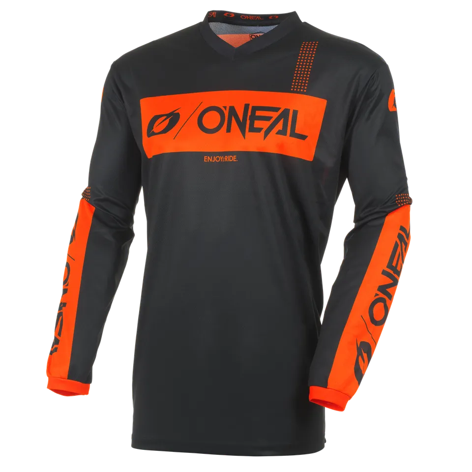 o-neal-element-racewear-jersey-black-orange-camiseta-de-moto-con-protecci-n-en-c image 1