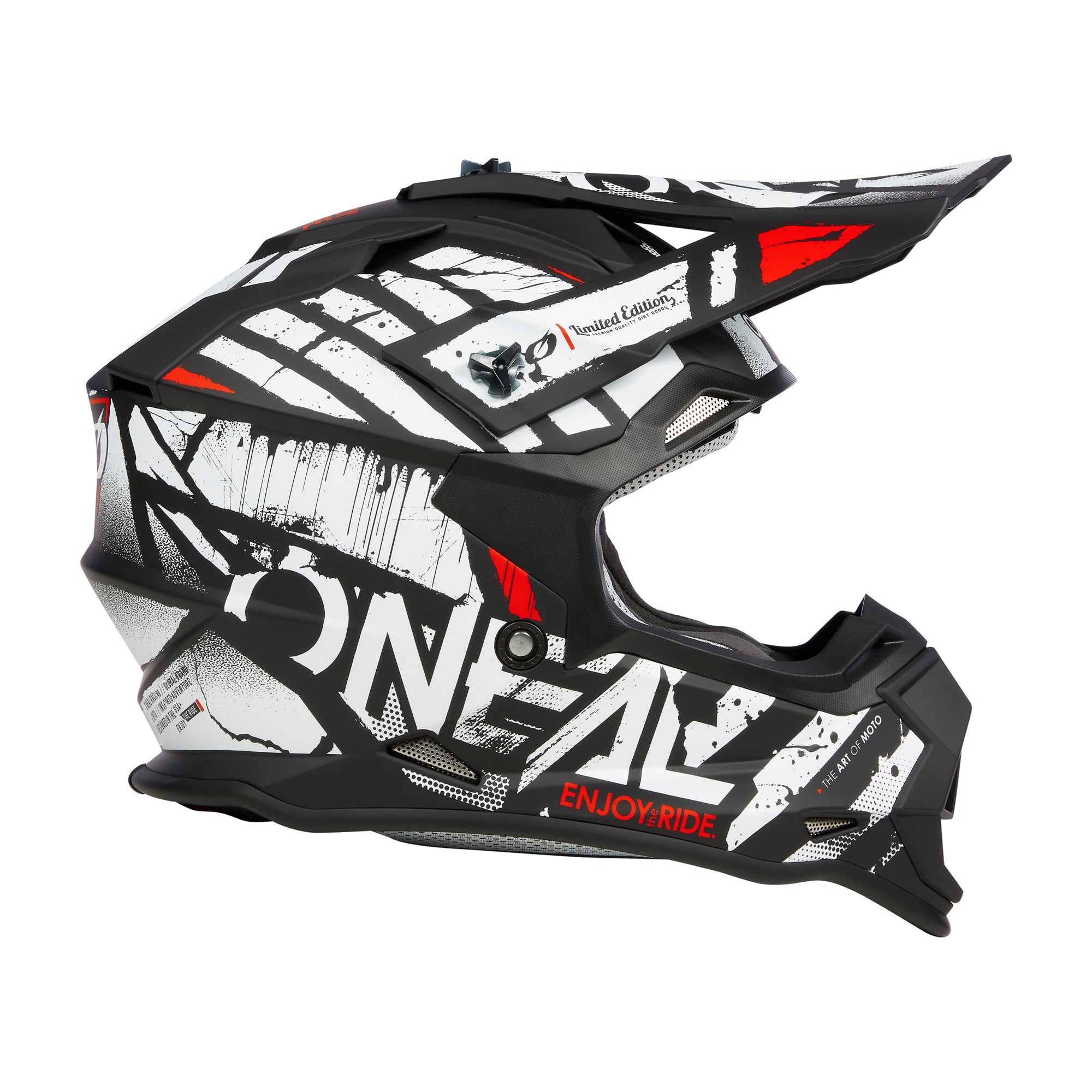casco-o-neal-2srs-glitch-negro-blanco image 4