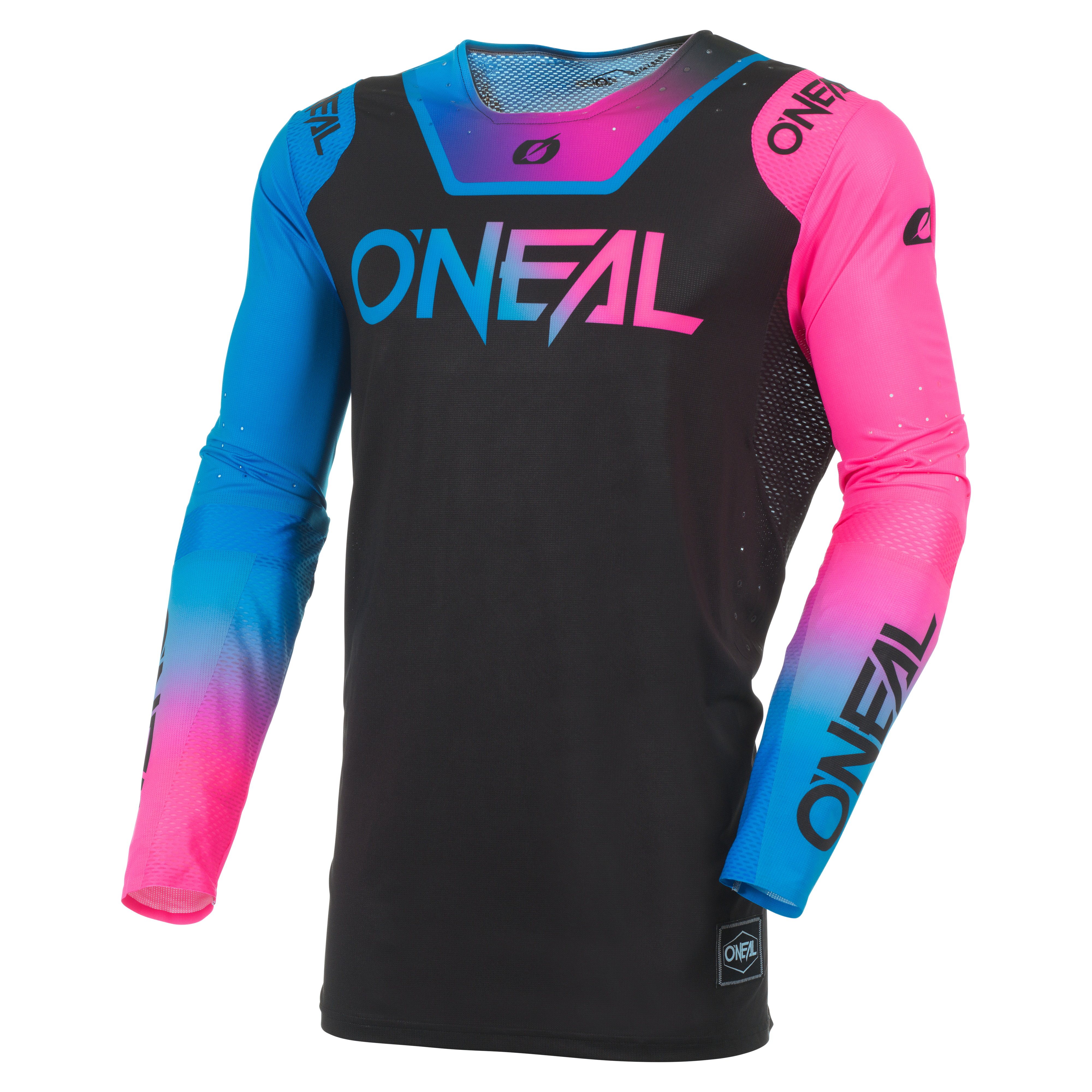 camiseta-o-neal-prodigy-negro-rosa-ne-n-custom image 1