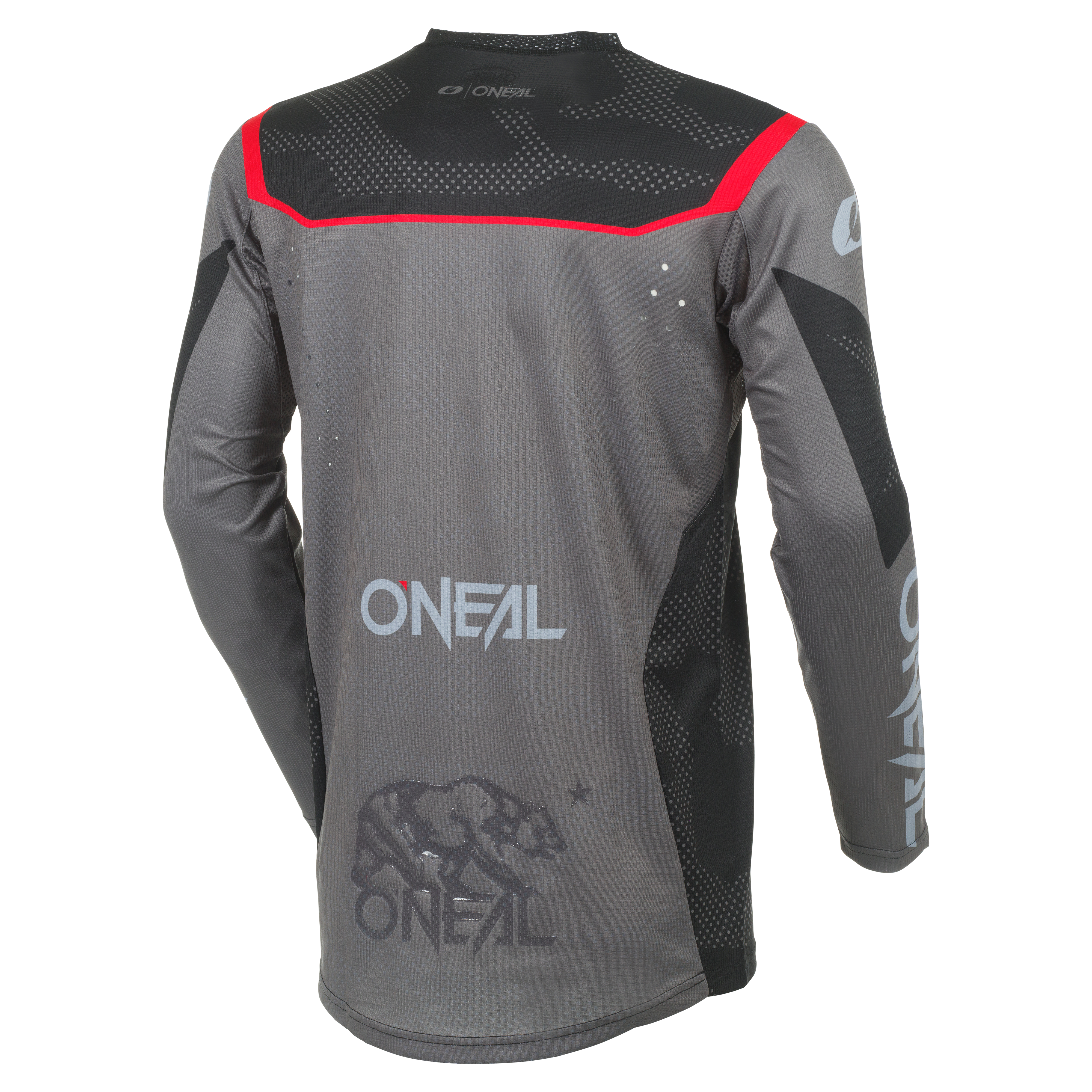 o-neal-hardwear-camo-jersey-negro-gris image 2