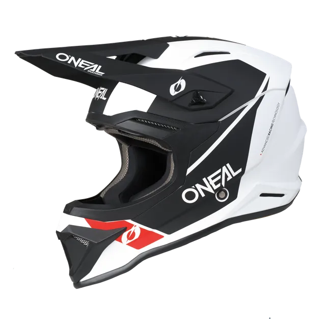 o-neal-4-srs-casco-race-white-black image 1