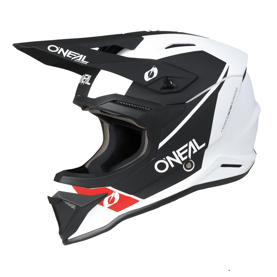 o-neal-4-srs-casco-race-white-black image 1