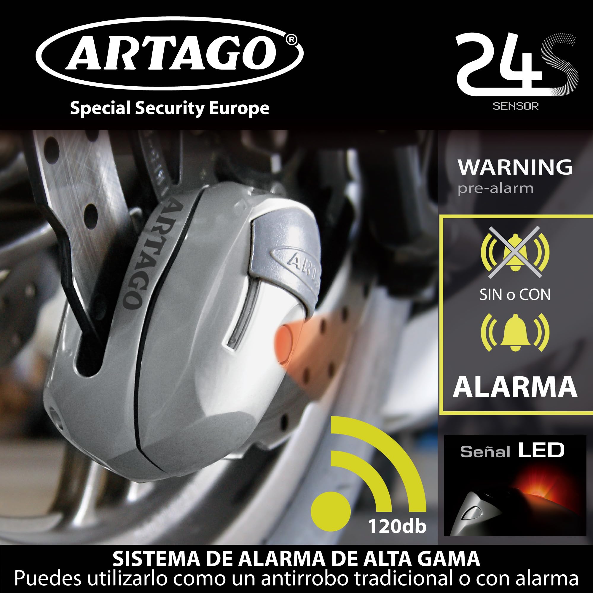 artago-24s-6m-candado-moto-disco-con-alarma-don-t-touch-120db-led-impermeable-6m image 2