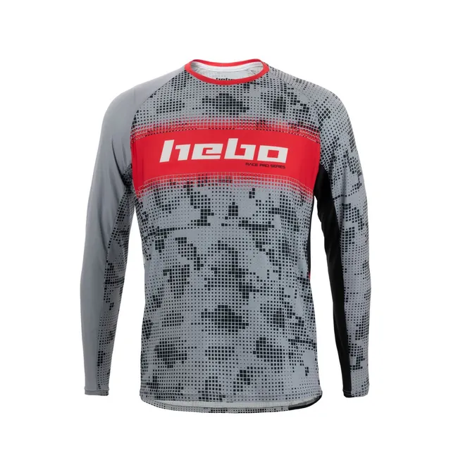 camiseta-hebo-trial-race-pro-gris-tejido-reciclado-protecci-n-uv-50 image 1