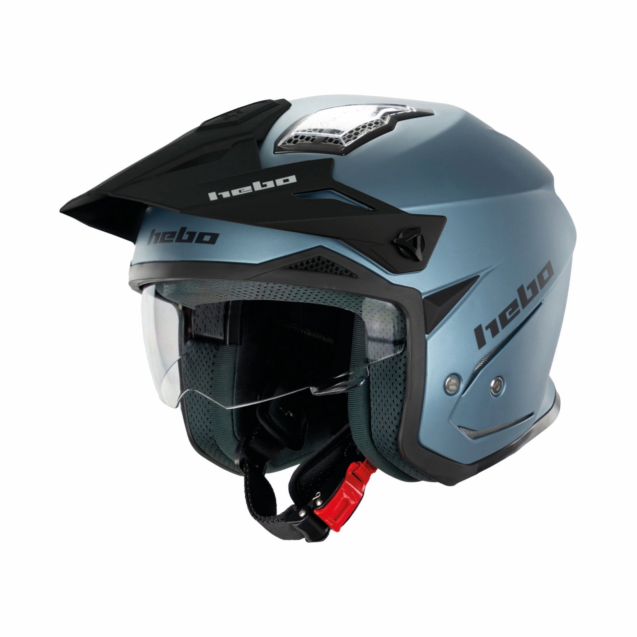 hebo-casco-zone-5-duo-mate-azul-ece-22-06-visera-solar-microm-trico image 2