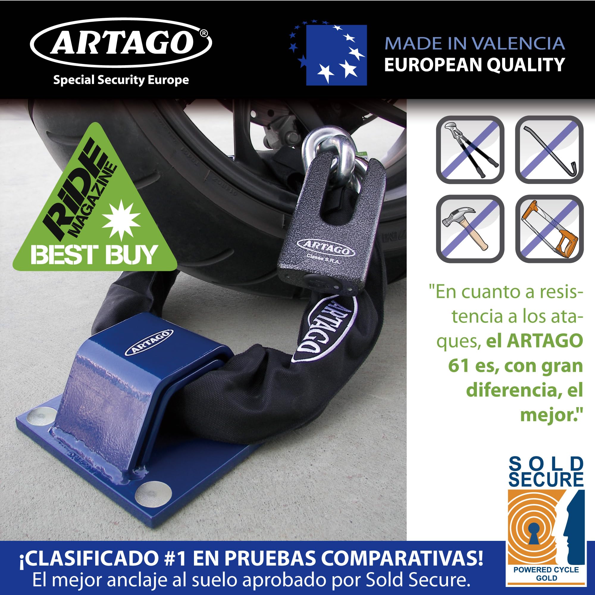 artago-61-anclaje-de-seguridad-alta-gama-homologado-sold-secure-gold-doble-puent image 2